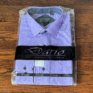 Men's Purple Dress Shirt